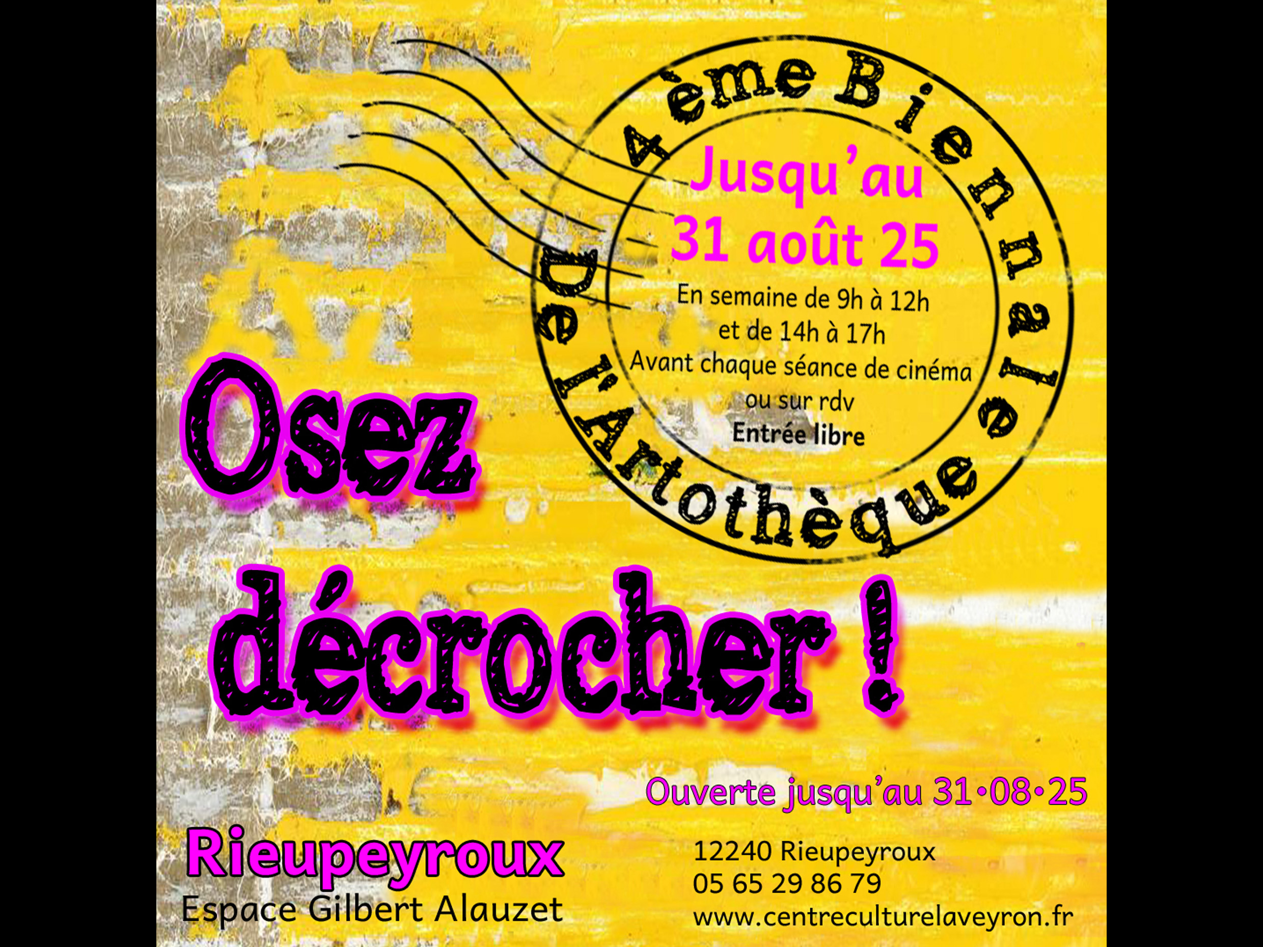4ème Biennale Artothèque 'Osez décrocher !'