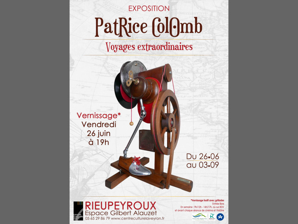 Patrice Colomb “Voyages extraordinaires”