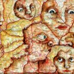 Surpopulation en Aveyron (Dessin sur carte, 1998)