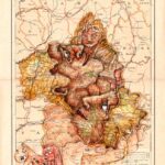 Douce vie en Aveyron (Dessin sur carte, 1914)